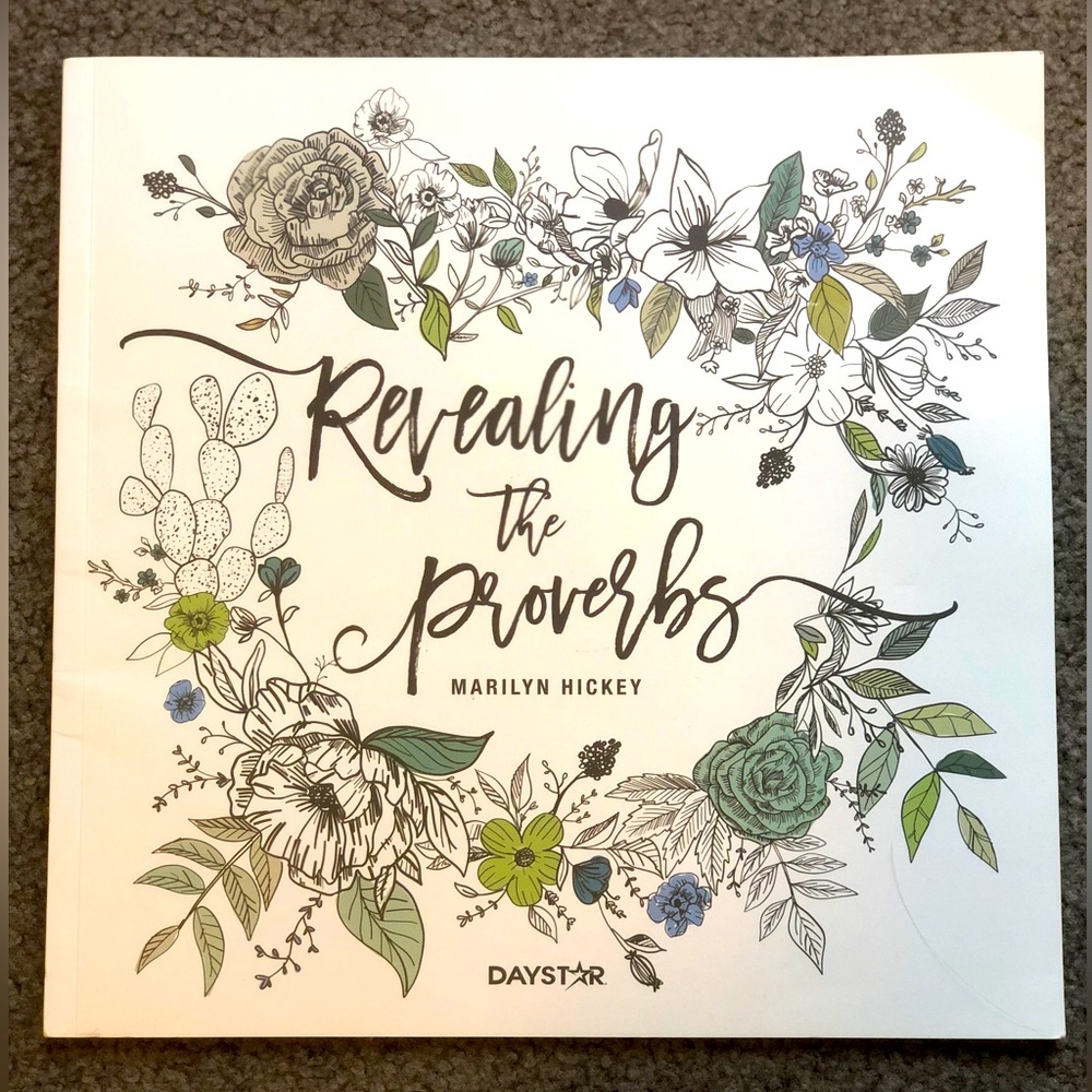 Proverbs NWOT Coloring Book & Devotional